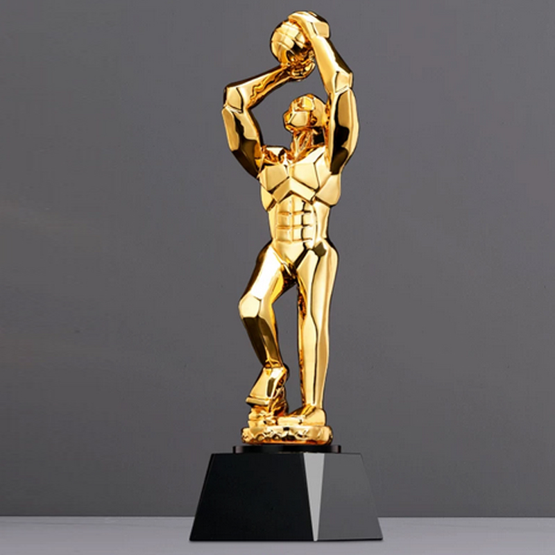 Badminton Europe - Troféu de resina personalizado para voleibol,