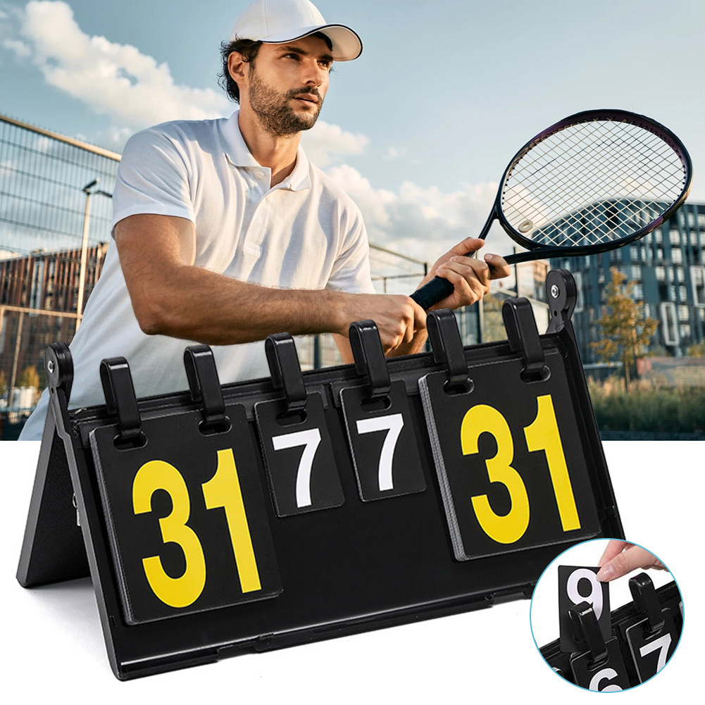 Badminton Score - Flip scorekeeper, placar portátil baskeball tênis
