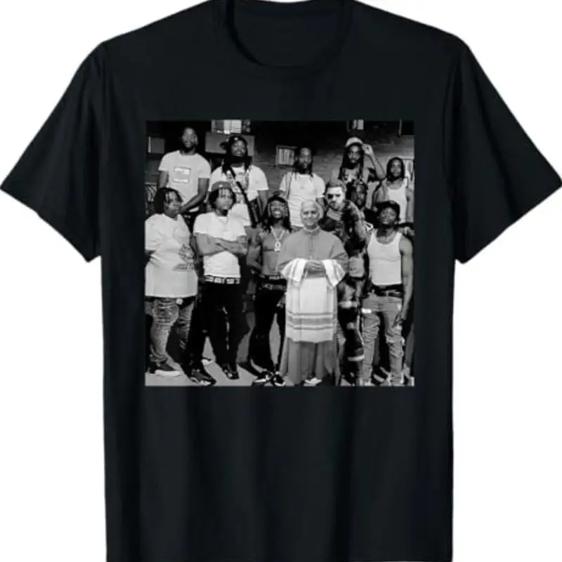 Badminton Meme - Camiseta Pope Leo Xiv da Oblock