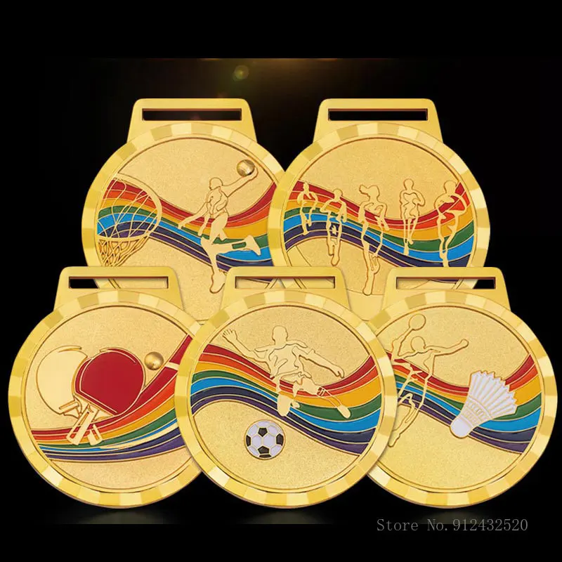 Badminton Europe - Medalha Personalizada para Esportes, Basquete, Tênis
