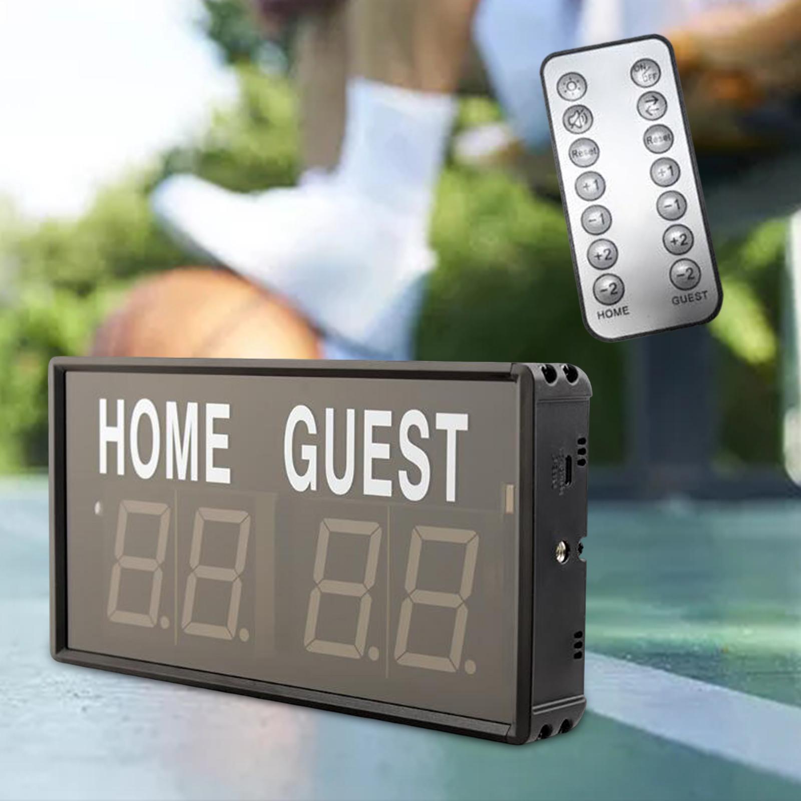Badminton Score - Placar Digital LED Pontuação Eletrônico Placar
