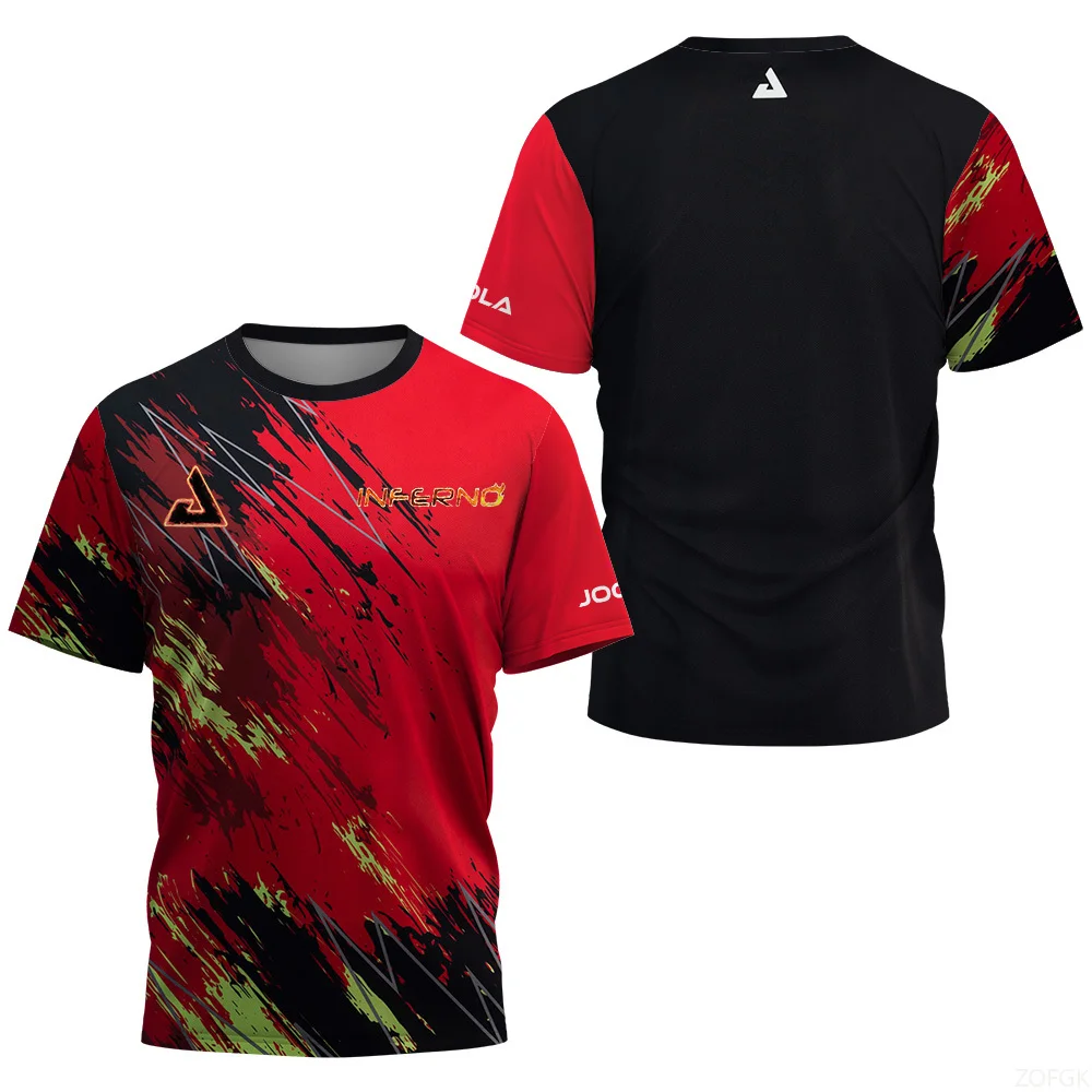 Badminton Vector - Camiseta Esportiva Masculina de Verão 2026