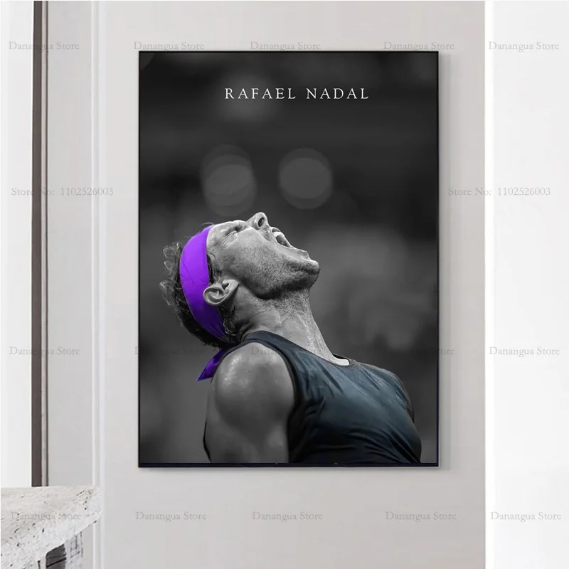 Rafaels novas citações nadals  - Badminton Poster avaliação e preço