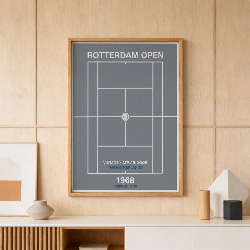 Arte de Parede Vintage de Têni - Badminton Poster avaliação e preço