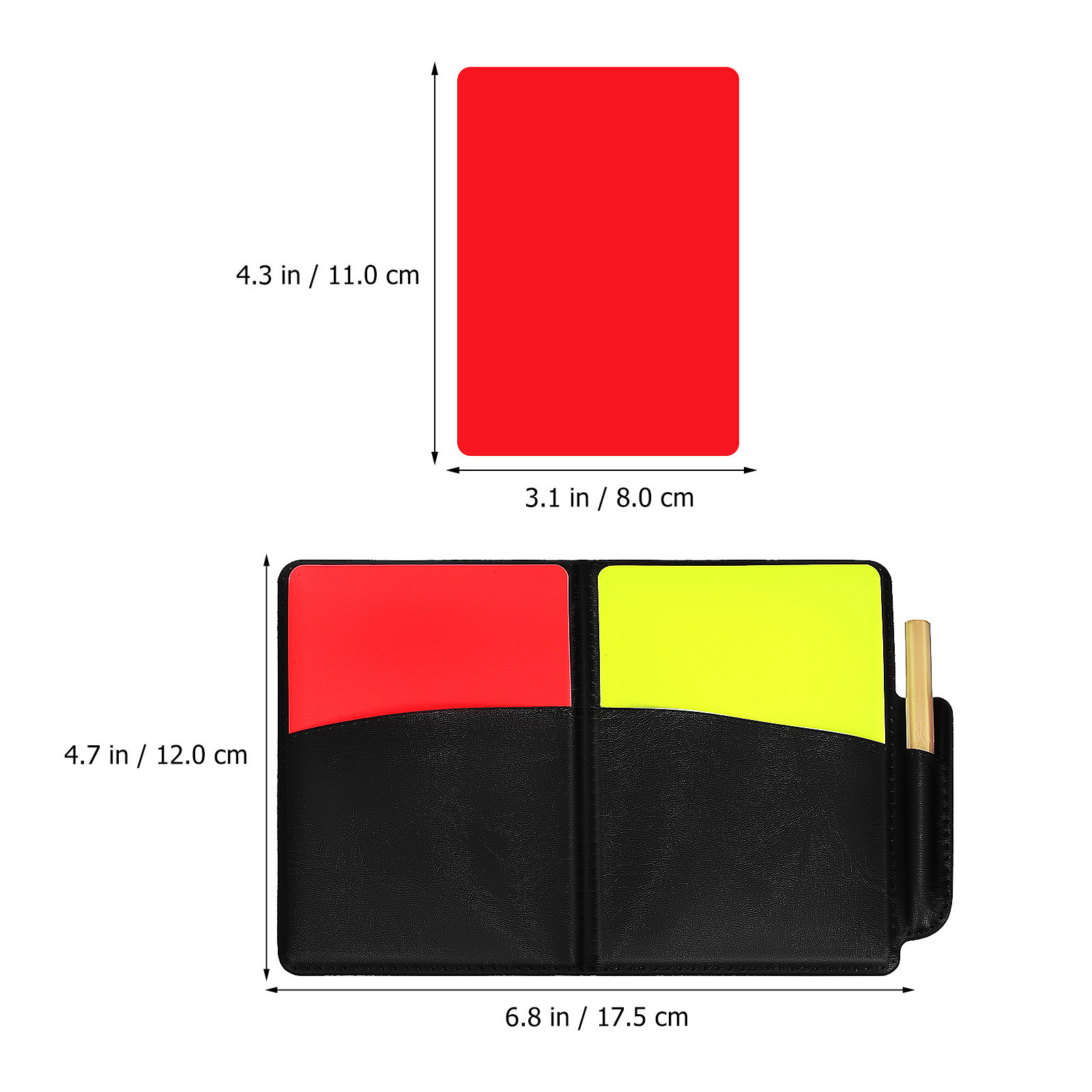 Conjunto de cartões de árbitro - Badminton Score avaliação e preço