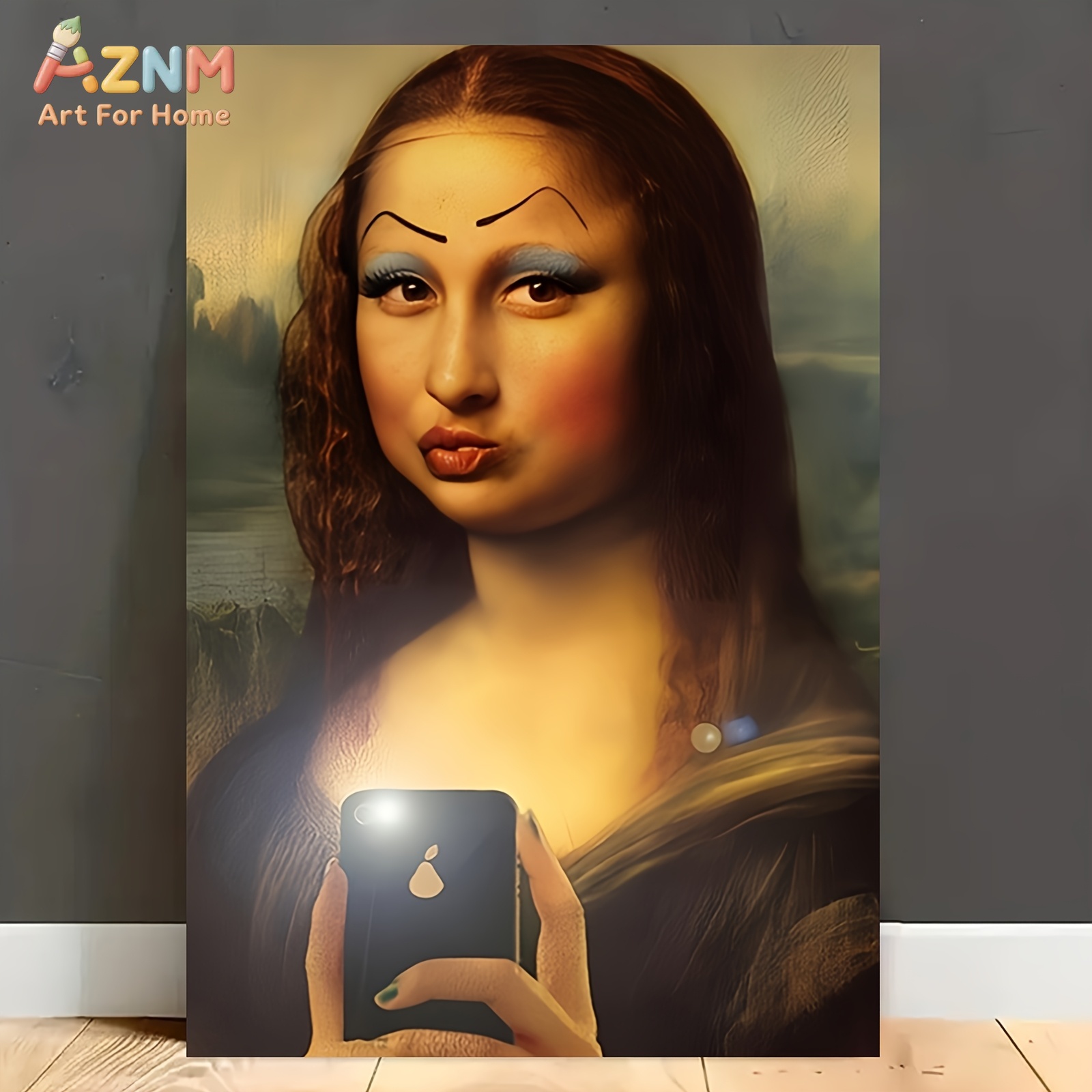 Quadro de Arte em Tela Sem Mol - Badminton Meme avaliação e preço