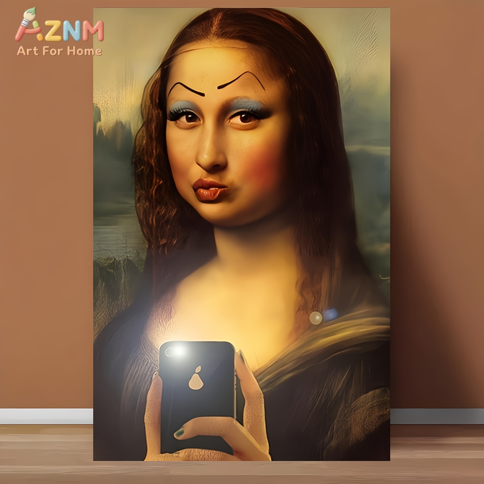 Quadro de Arte em Tela Sem Mol - Badminton Meme avaliação e preço