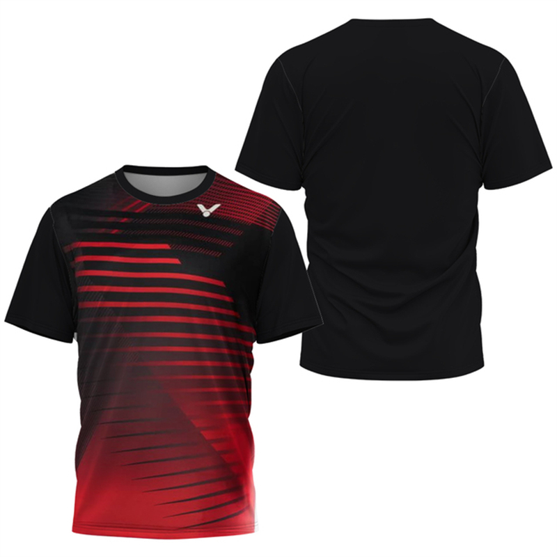T-shirt respirável de secagem  - Badminton Vector avaliação e preço