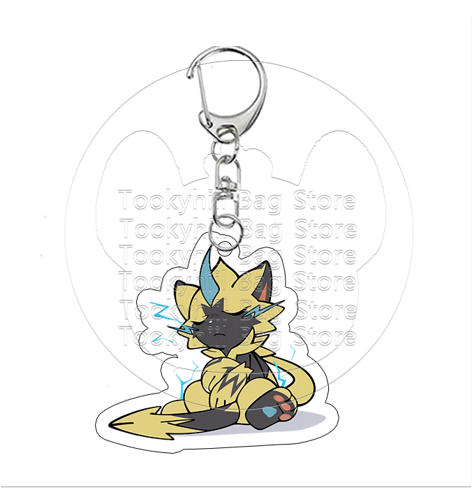 Chaveiro de Acrílico Zeraora V - Badminton Meme avaliação e preço