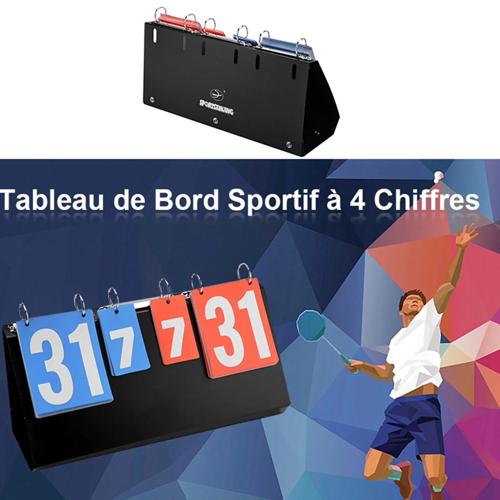 Placar de placar de competição - Badminton Score avaliação e preço