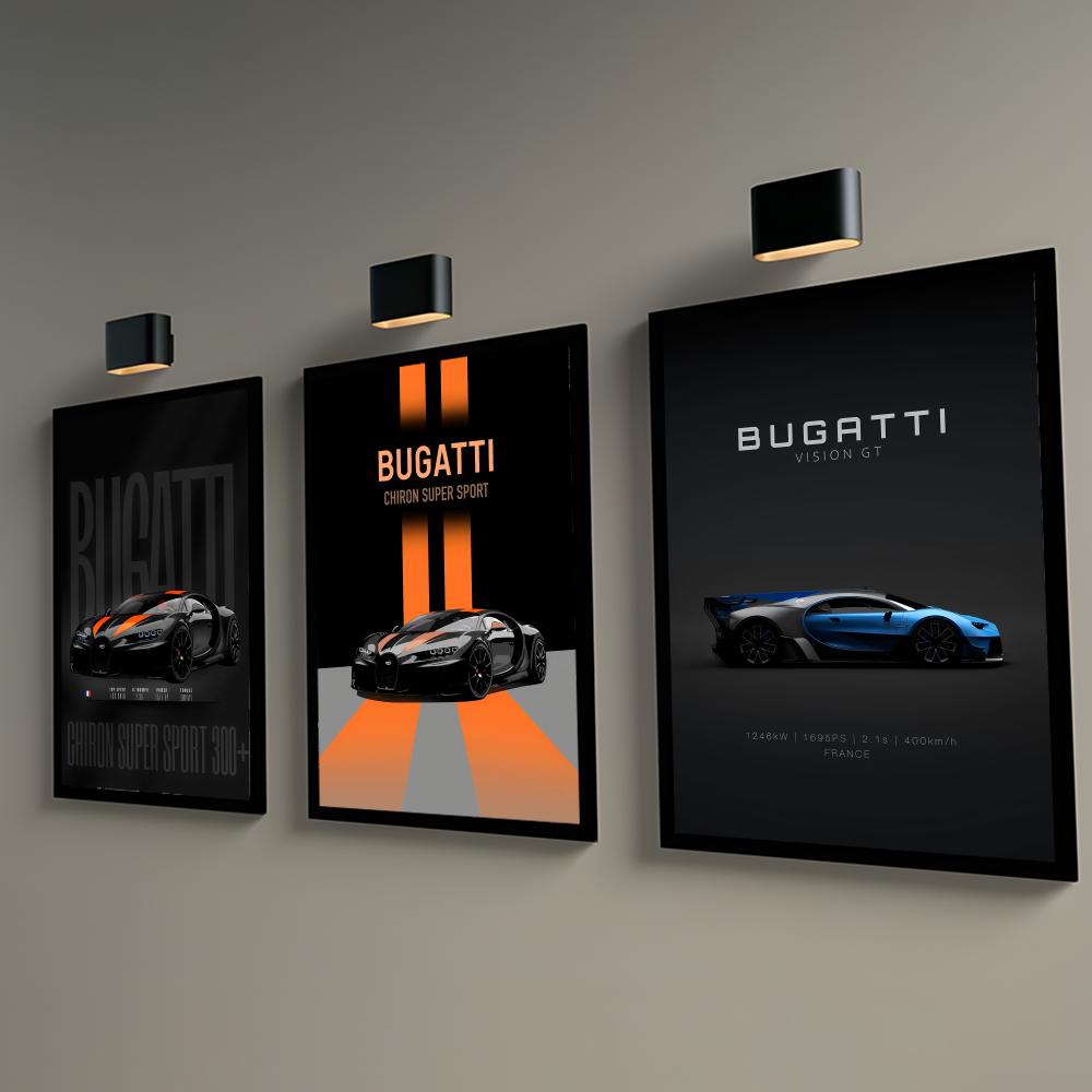 Moda carros esportivos b_bugat - Badminton Poster avaliação e preço