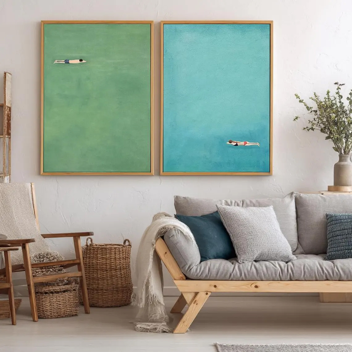 Conjunto de duas peças: Decora - Badminton Poster avaliação e preço