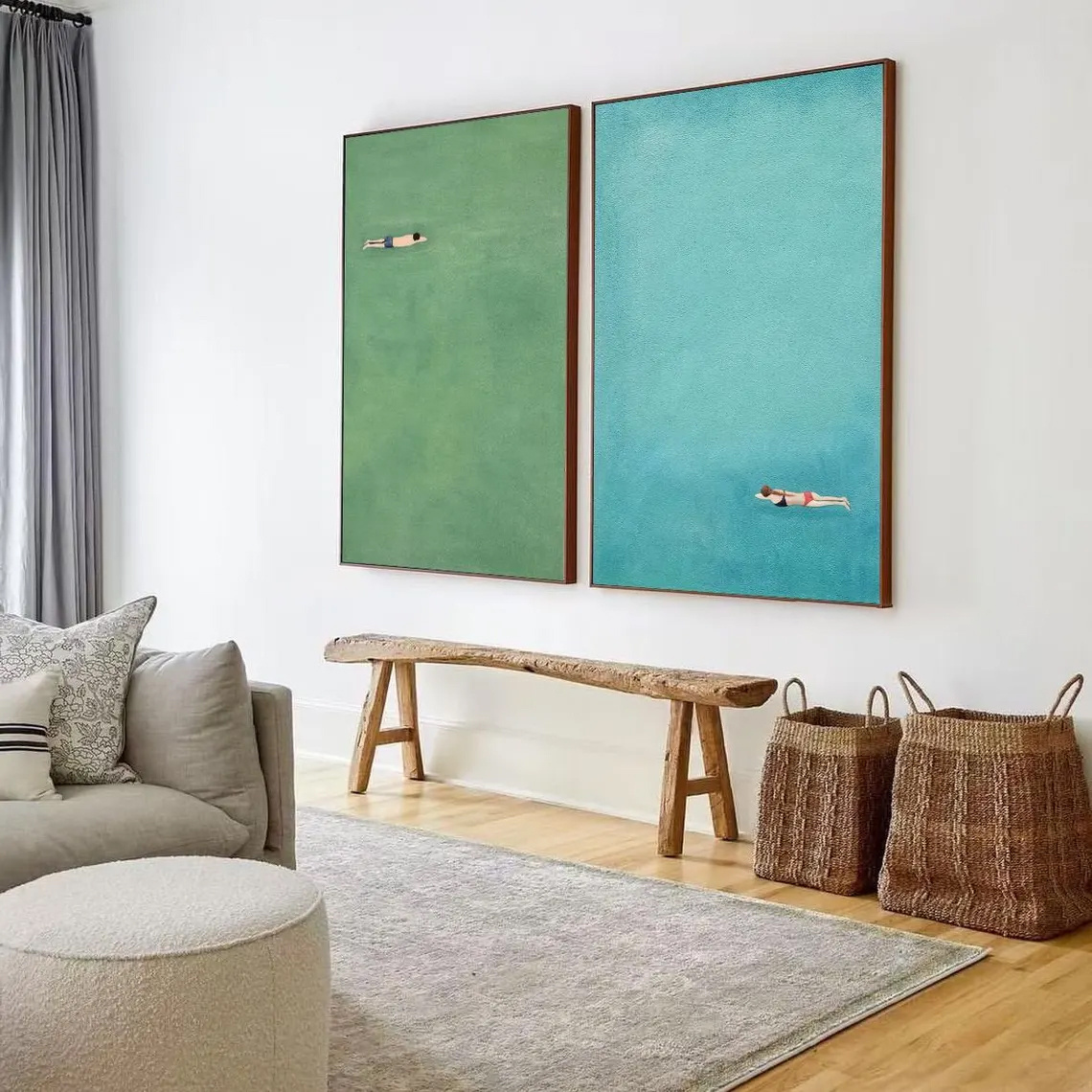 Conjunto de duas peças: Decora - Badminton Poster avaliação e preço