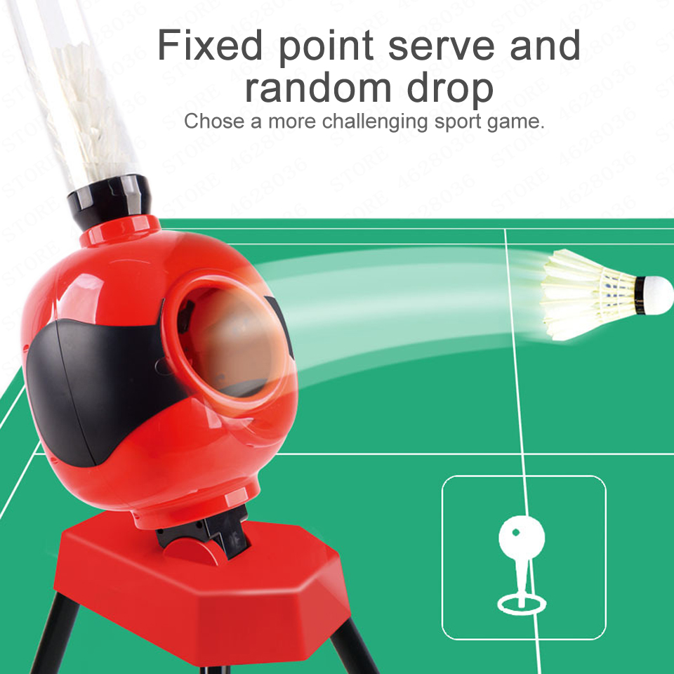 Máquina automática de serviço  - Badminton Talk avaliação e preço