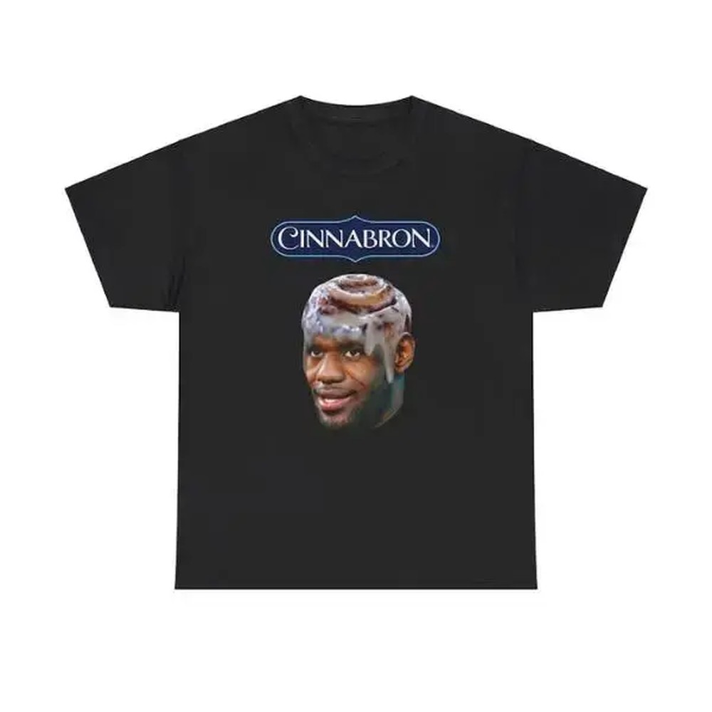 Camiseta Cinnabron Lebron Jame - Badminton Meme avaliação e preço
