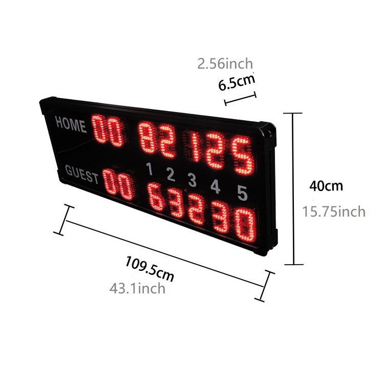 Fabricação de 14 dígitos 4 Pol - Badminton Score avaliação e preço