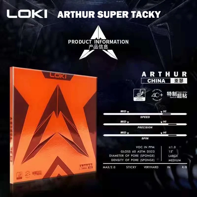 LOKI ARTHUR-Borracha pegajosa  - Badminton Europe avaliação e preço