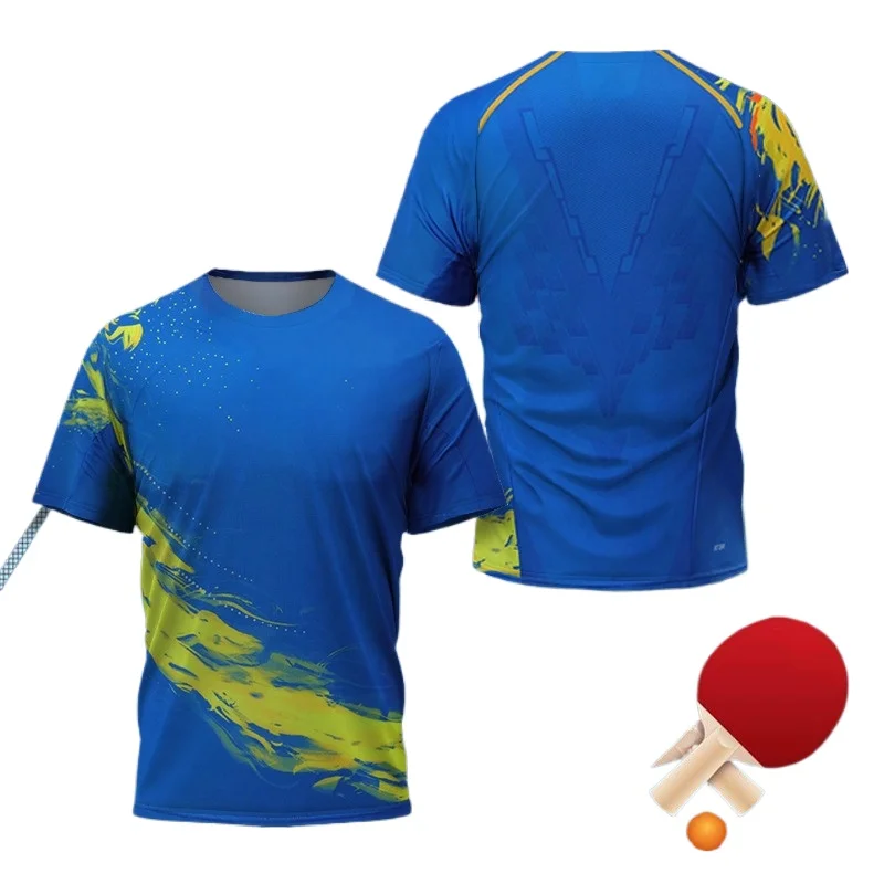Camiseta Gráfica de Tênis de M - Badminton Vector avaliação e preço