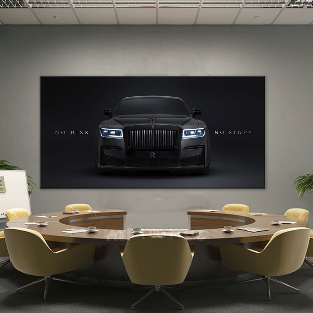 Pintura em tela de carro preto - Badminton Poster avaliação e preço