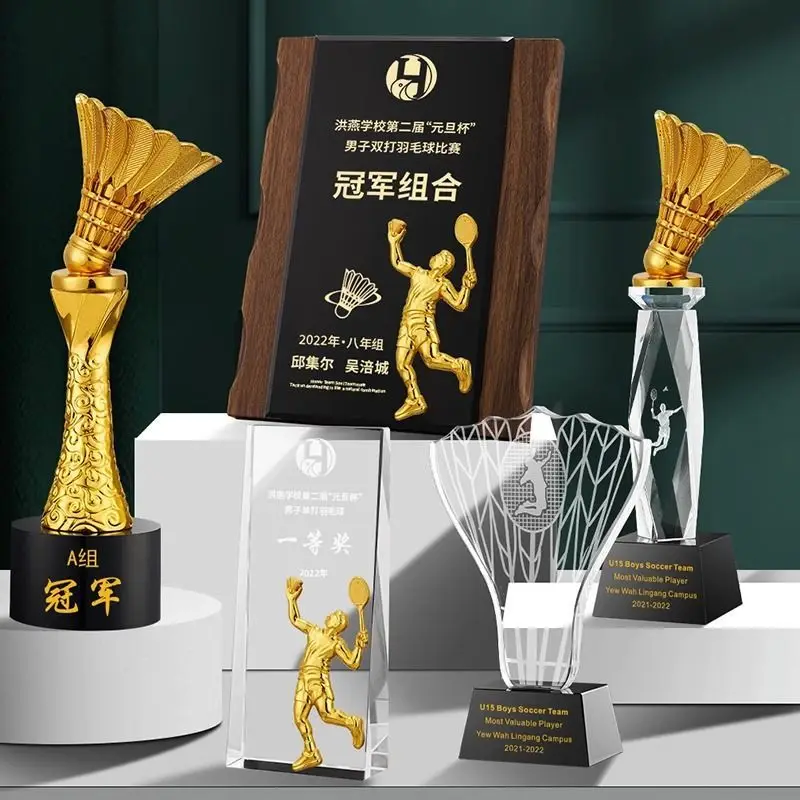 Troféu Personalizado de Badmin - Badminton Europe avaliação e preço