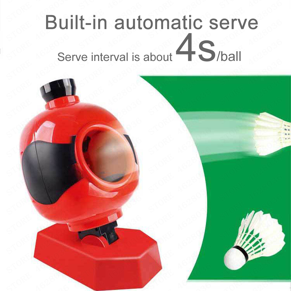 Máquina automática de serviço  - Badminton Talk avaliação e preço
